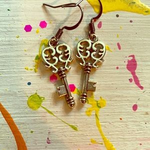 Key ear rings